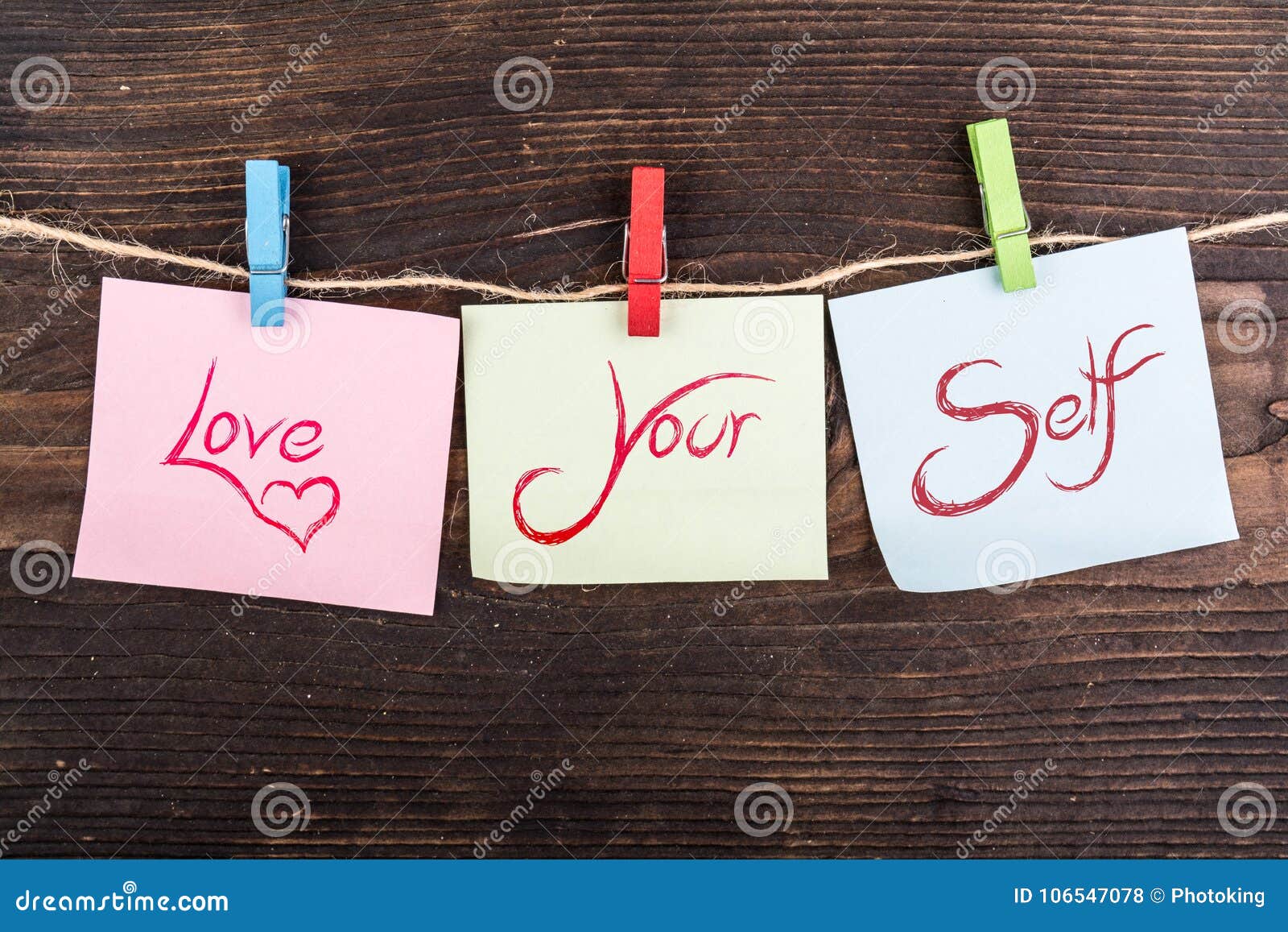 love your self note