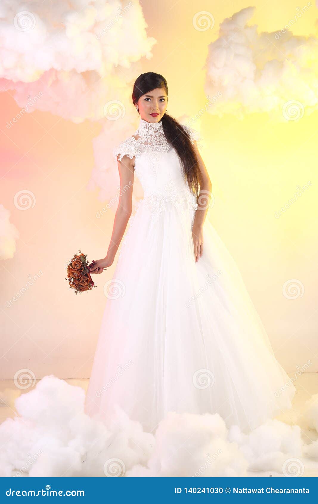 https://thumbs.dreamstime.com/z/lovely-asian-beautiful-woman-bride-white-wedding-gown-dress-lace-veil-black-hair-studio-lighting-yellow-orange-gradient-140241030.jpg