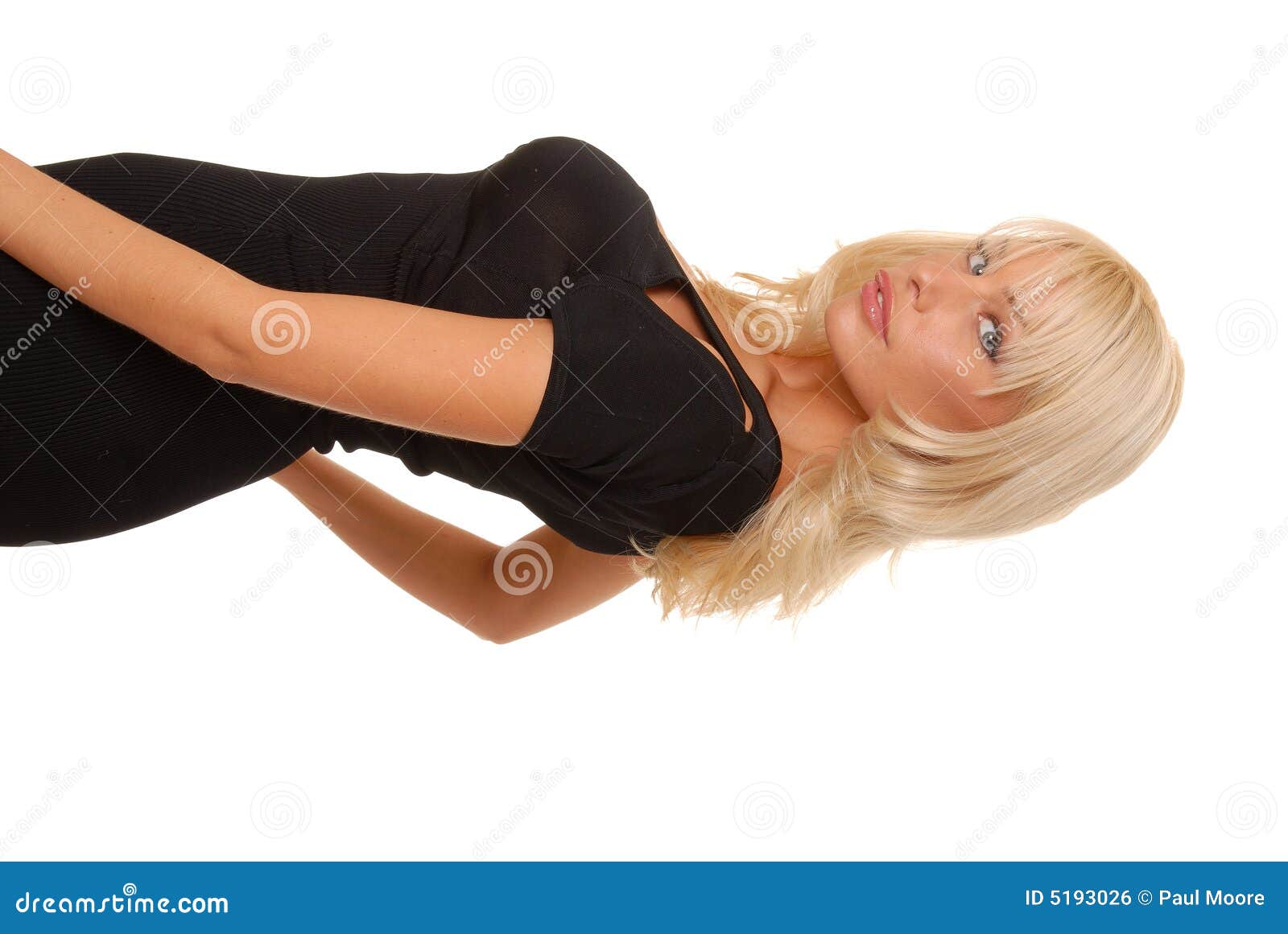 Lovely Blond Girl stock photo. Image of blond, woman, cute - 5193026