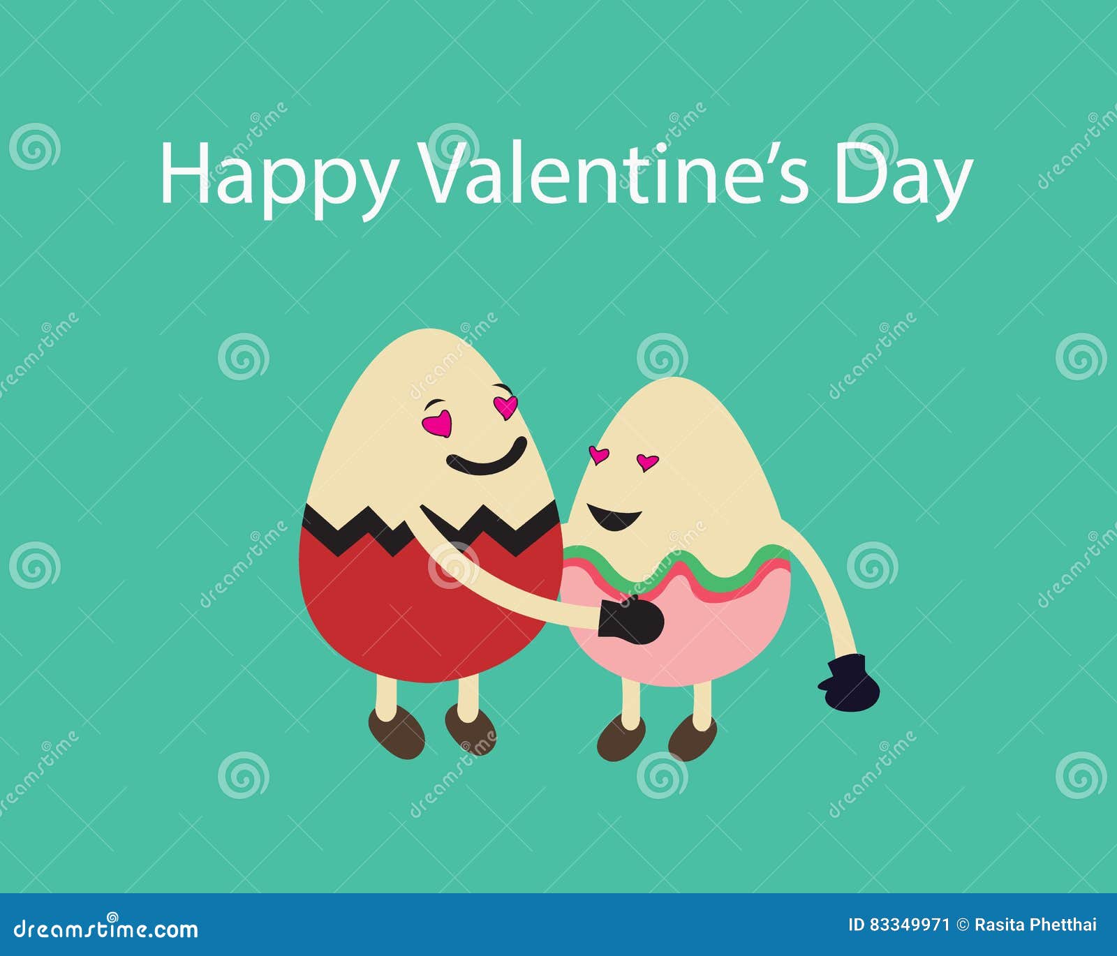 Lovely egg couple stock vector. Illustration of background 83349971