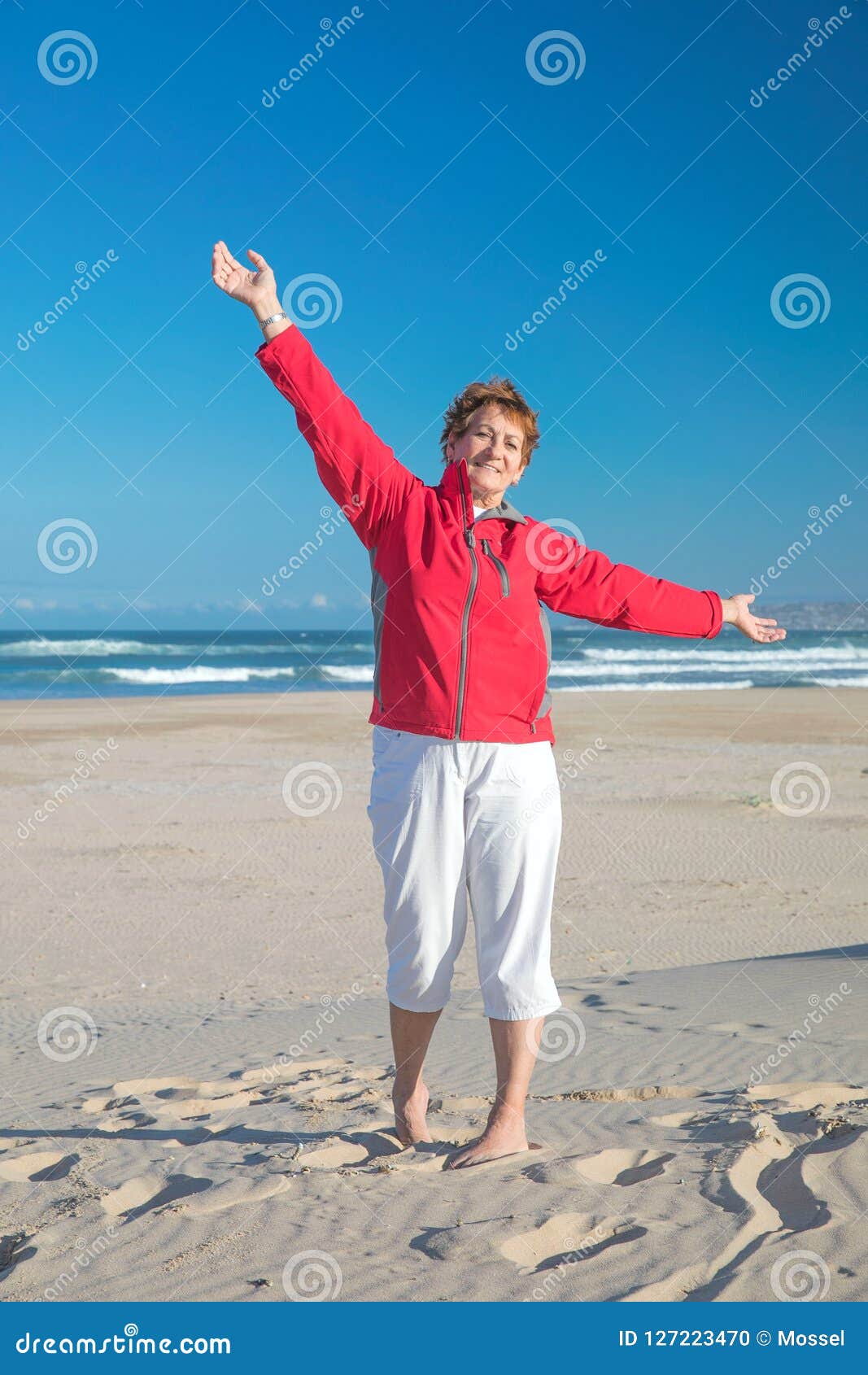 Beach granny on Couple have