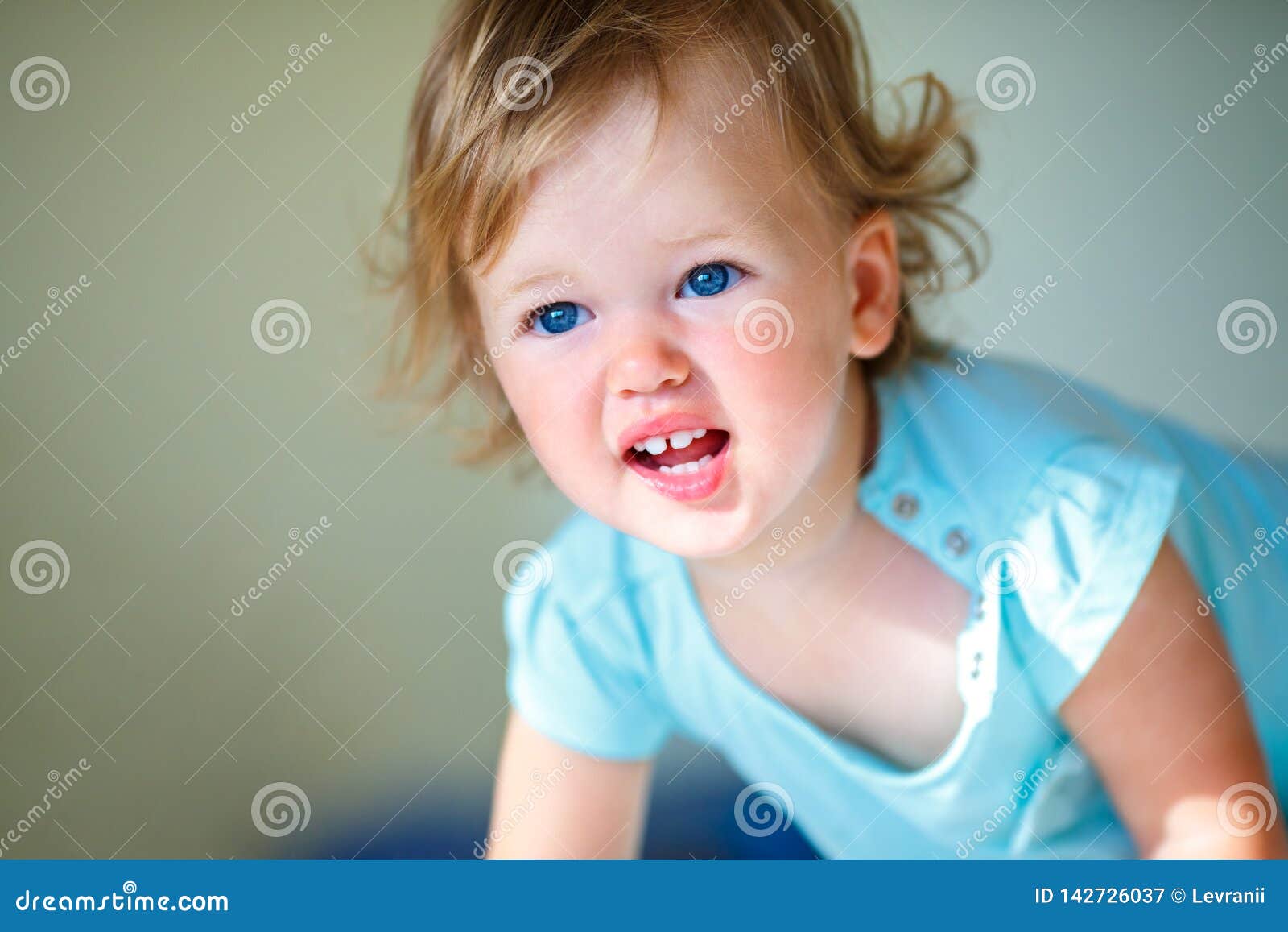 Blonde Toddler Girl with Curly Hair - wide 2