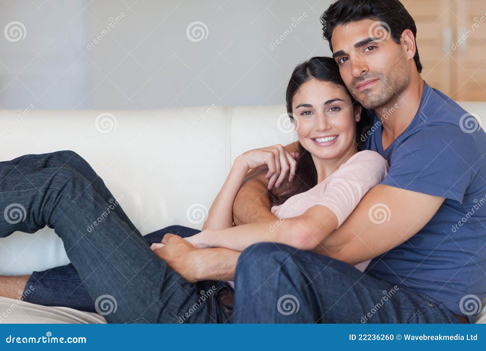 Romantic Couple Sitting On Grass Stock Photo by ©monkeybusiness 102755218