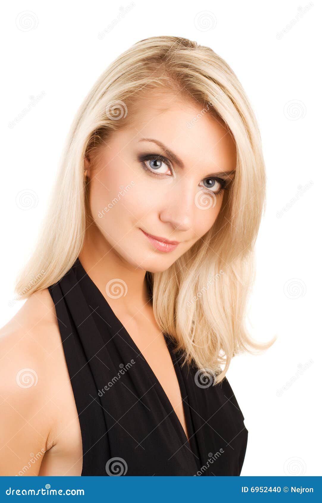 Lovely Young Woman Portrait Stock Photo Image of clean, copy 6952440