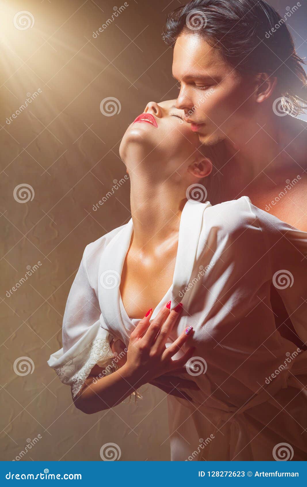 Lovers stock image