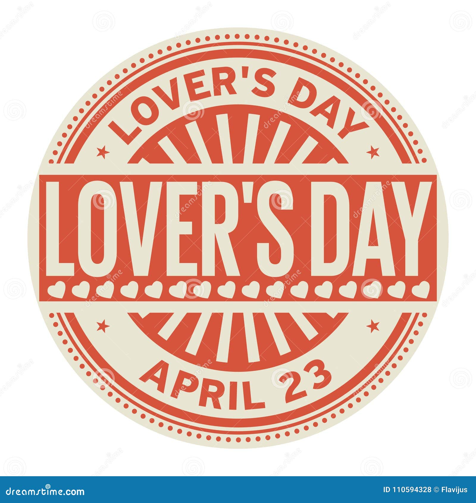 Lovers Day stamp stock vector. Illustration of celebration 110594328