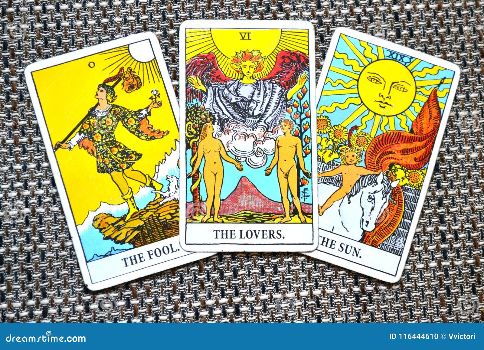 Tarot card “The Lovers”