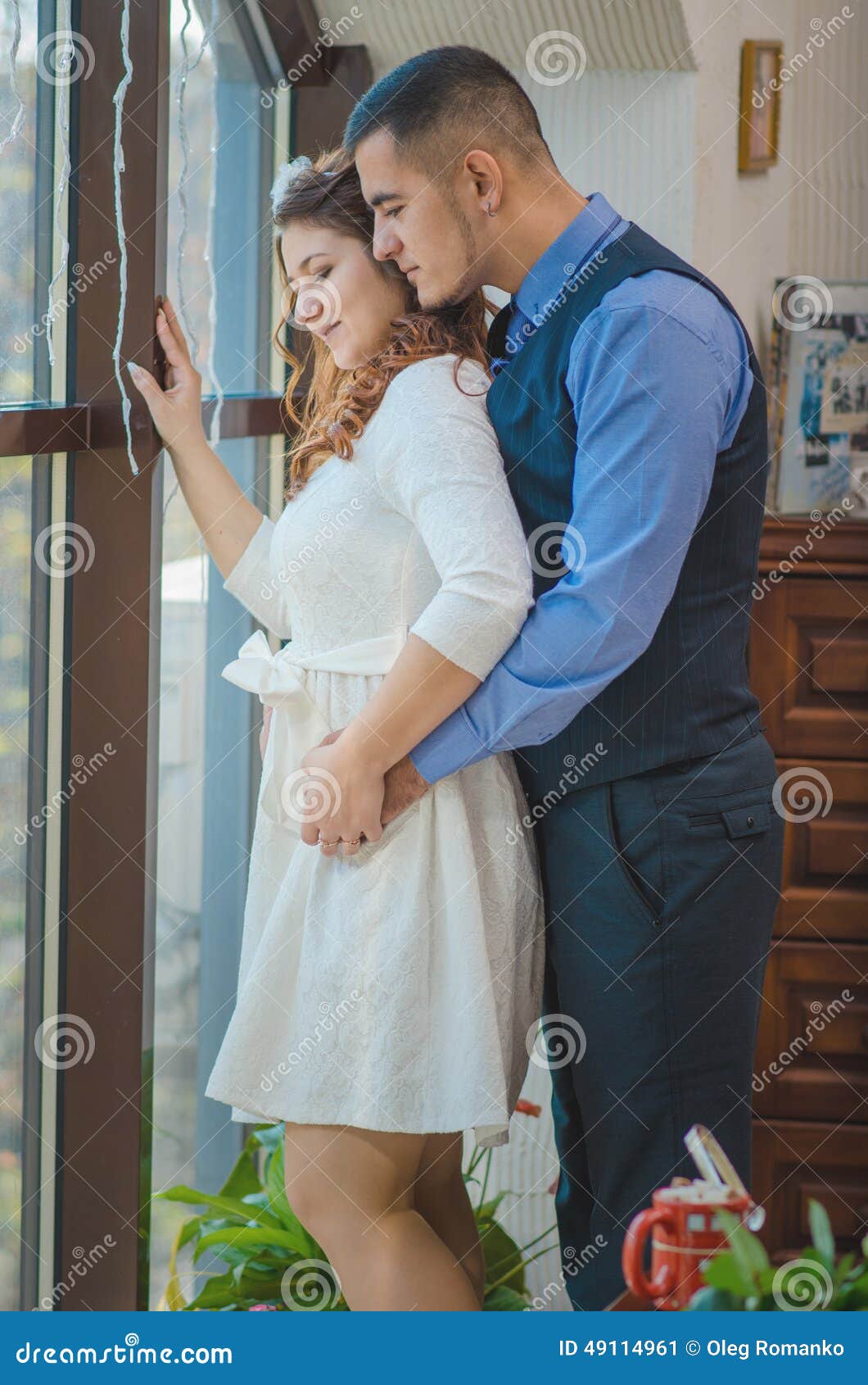 Lovers Young Guy And Girl Lovers Young Guy And Girl
