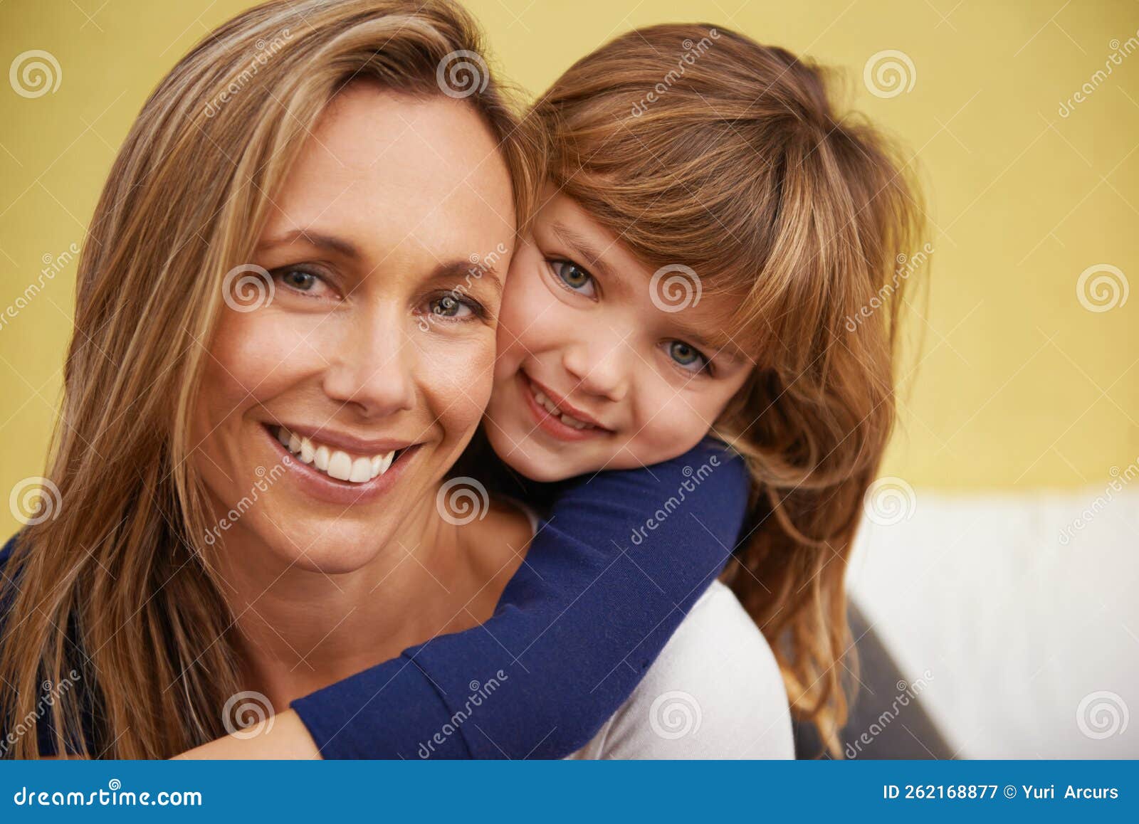 She Loves Her Mommy So Much Portrait Of A Loving Mother And Daughter At Home Stock Image