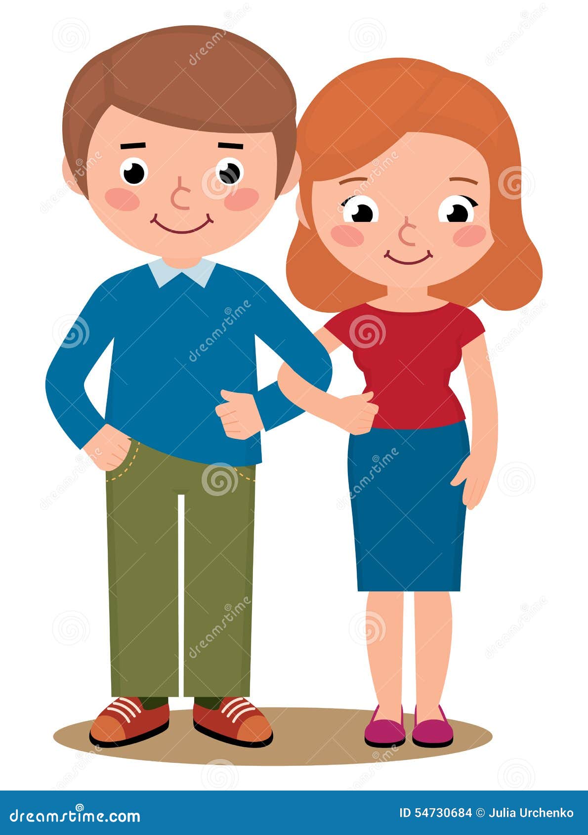Loving Couple a Husband and Wife Stock Vector - Illustration of adult, portrait: 54730684 Loving Couple a Husband and Wife Stock Vector - Illustration of adult, portrait: 54730684