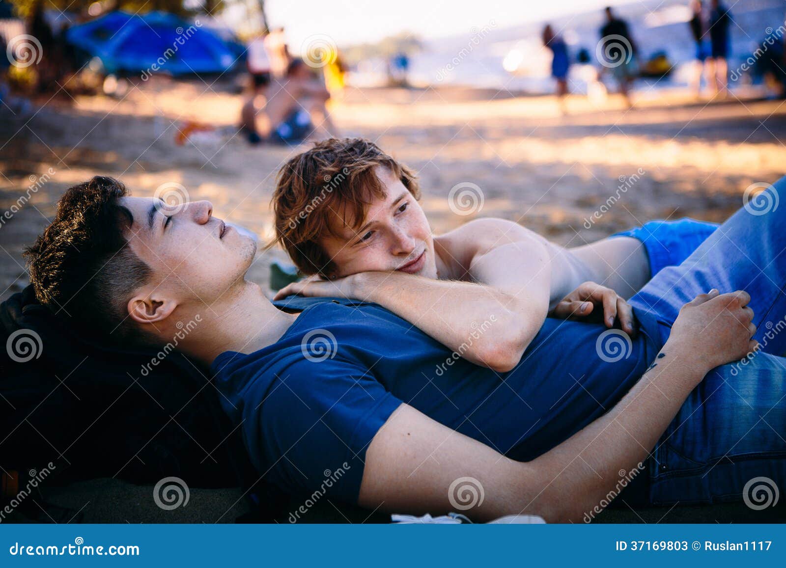 Loving Gay Couple Stock Image Image Of Partners Partner