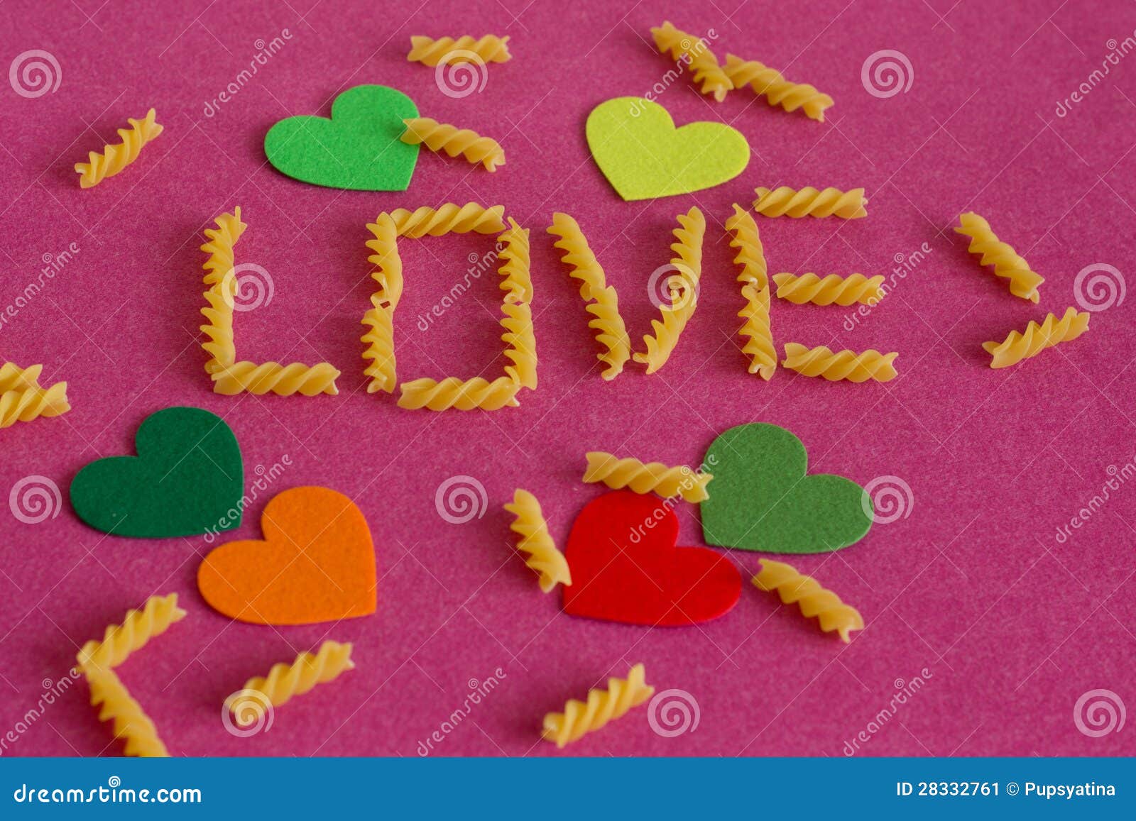 Loving pasta stock image. Image of valentines, food, horizontal 28332761
