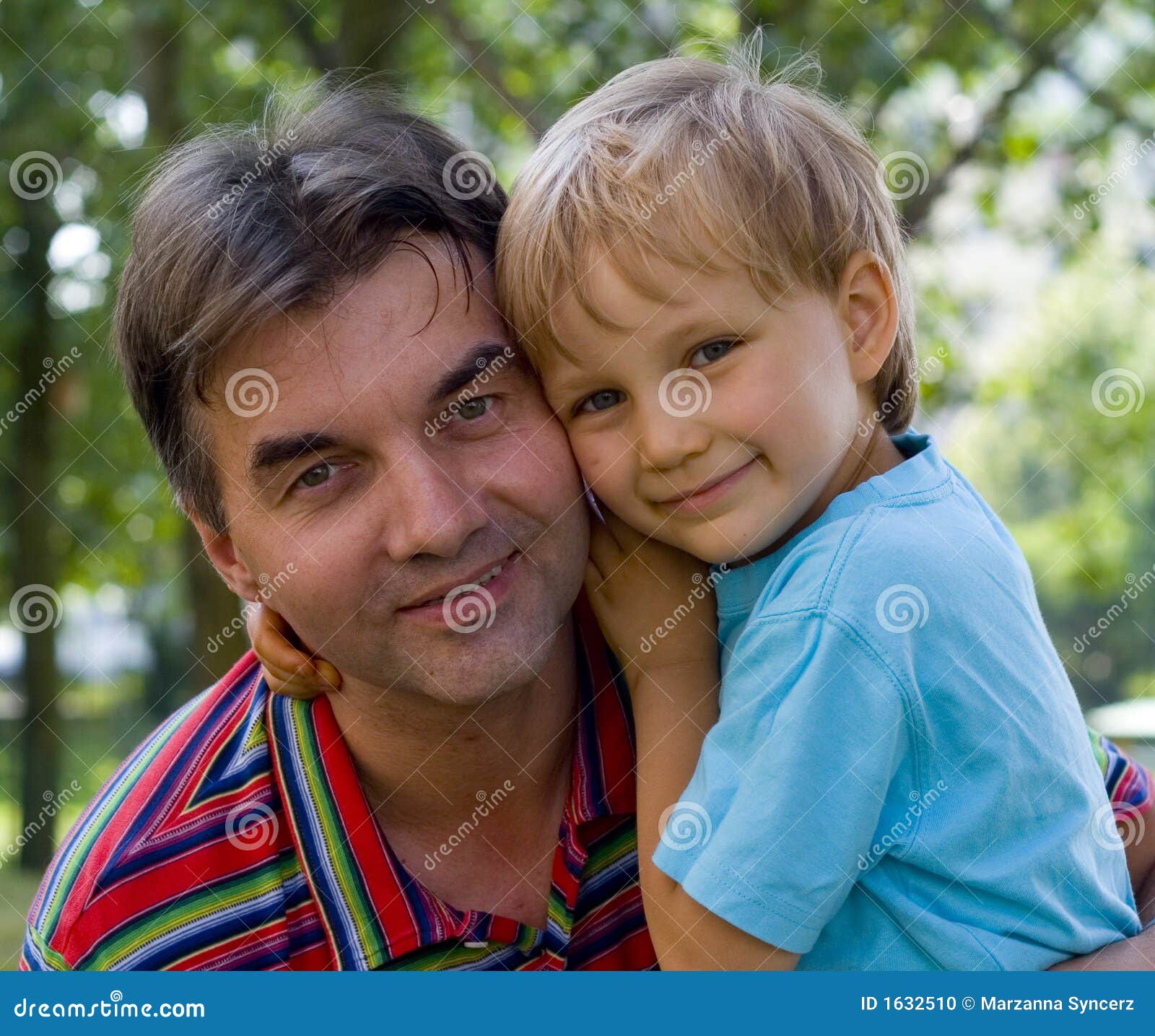 Uncle And Nephew Stock Photo 1632504