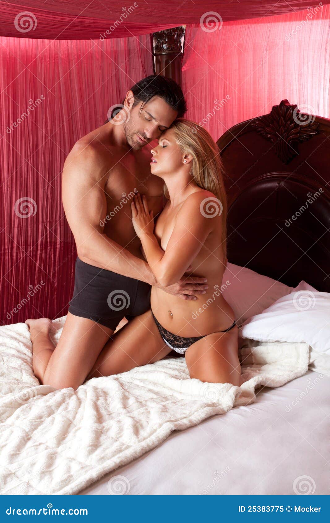 Sexy erotic naked couple