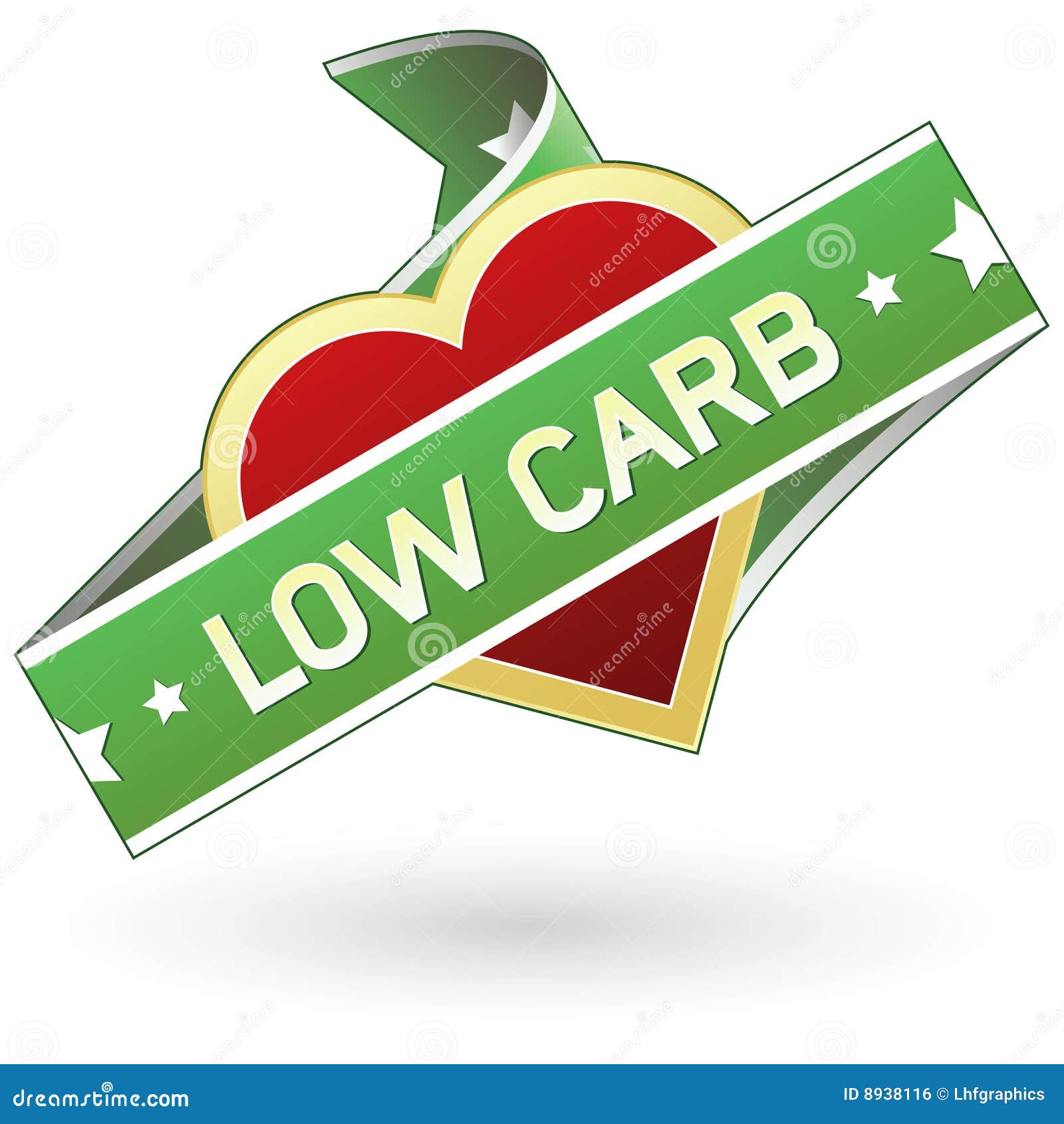 low carb food packaging label sticker