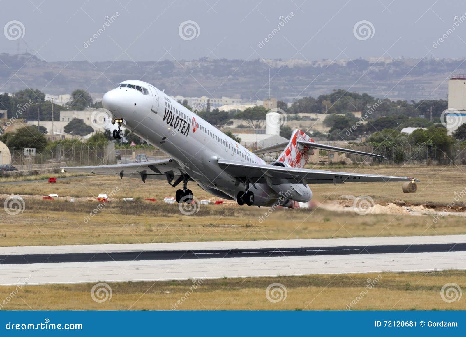 Lowcost Spanish Airline Volotea Editorial Photo Image of arrival