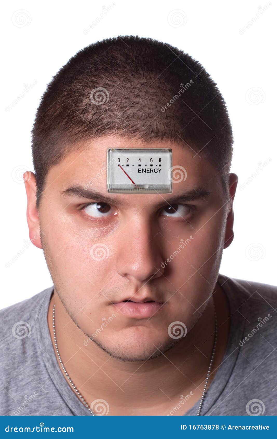 Low Energy Meter Man stock photo. Image of electrical 16763878