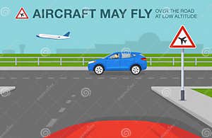 Set Of Airplane Altitude Display Vector Illustration CartoonDealer 