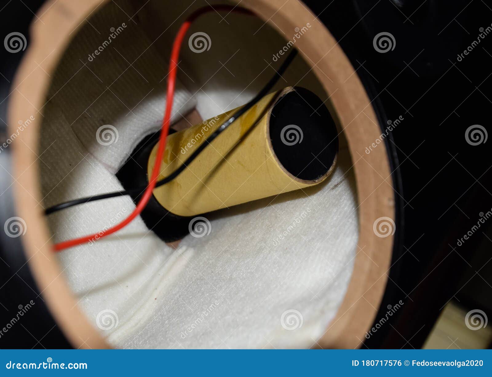 Inside Old Speaker Stock Photo 173911080