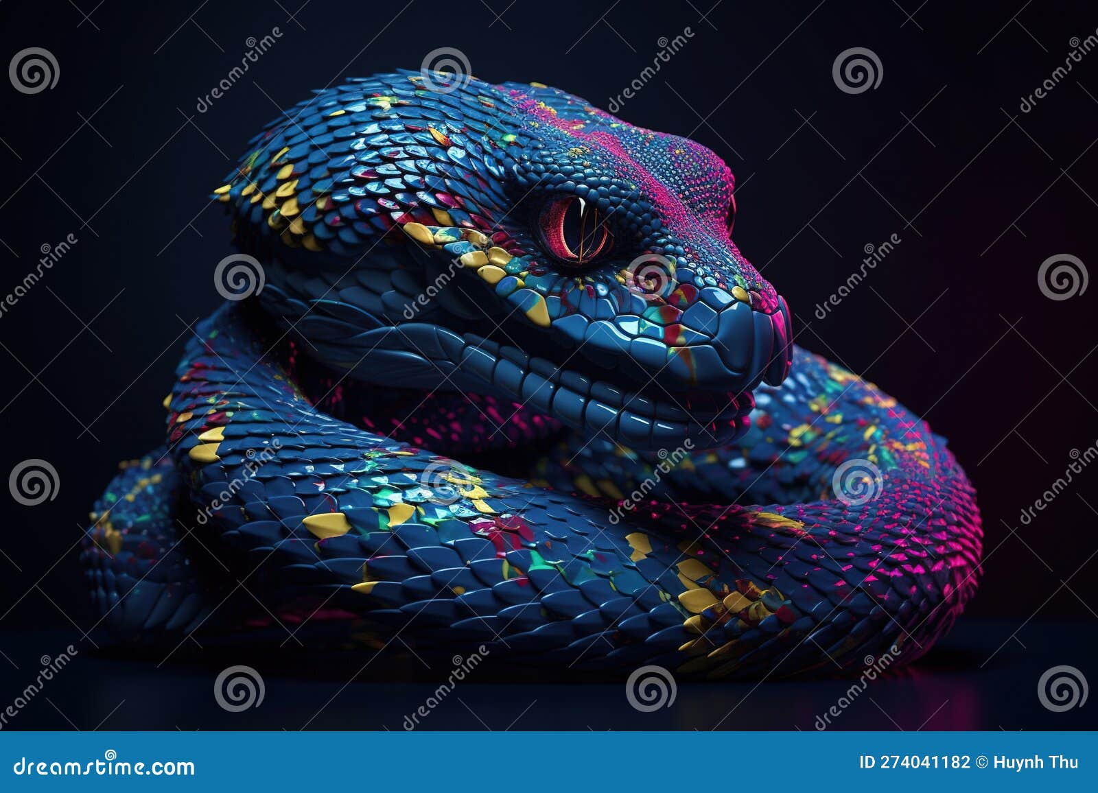 Color Snake 3D Online