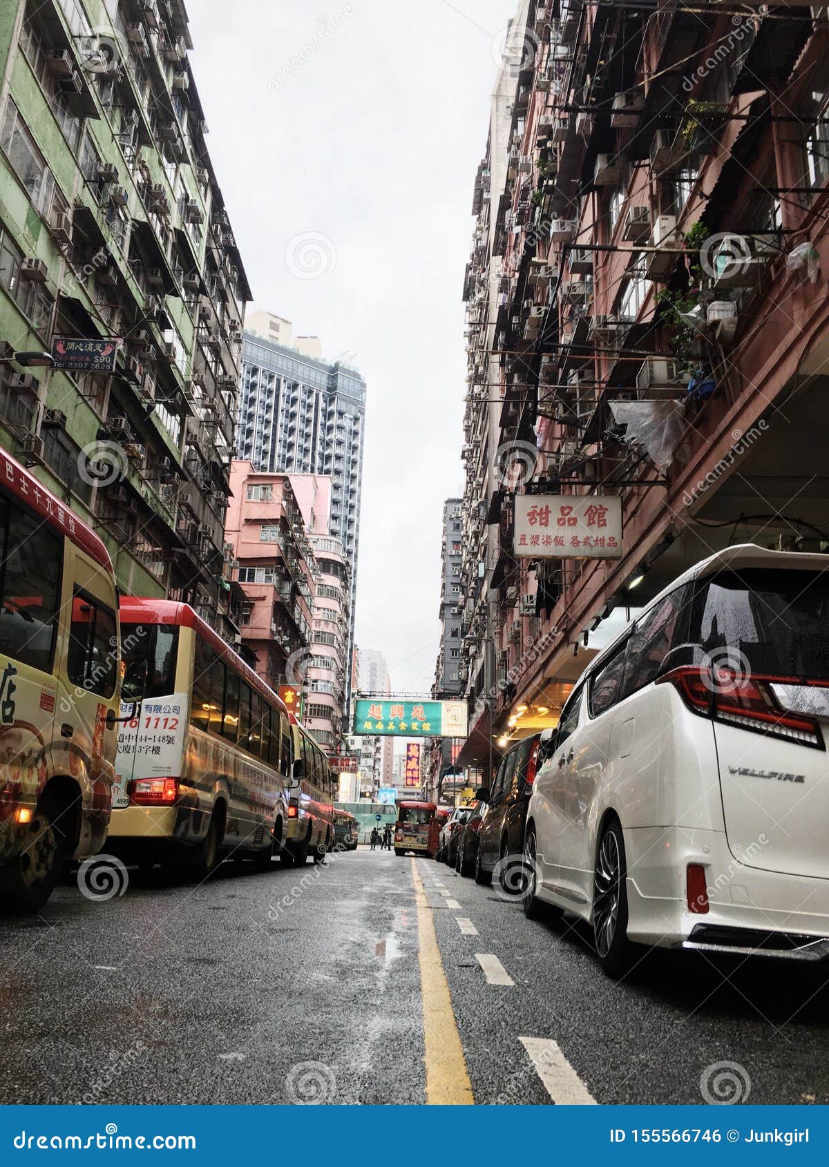 Low view of Mongkok editorial photo. Image of street - 155566746