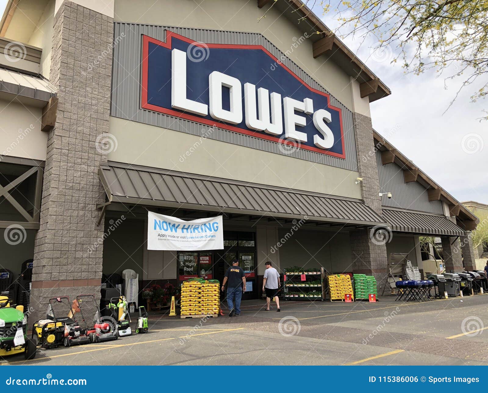 lowes on higley and the 60