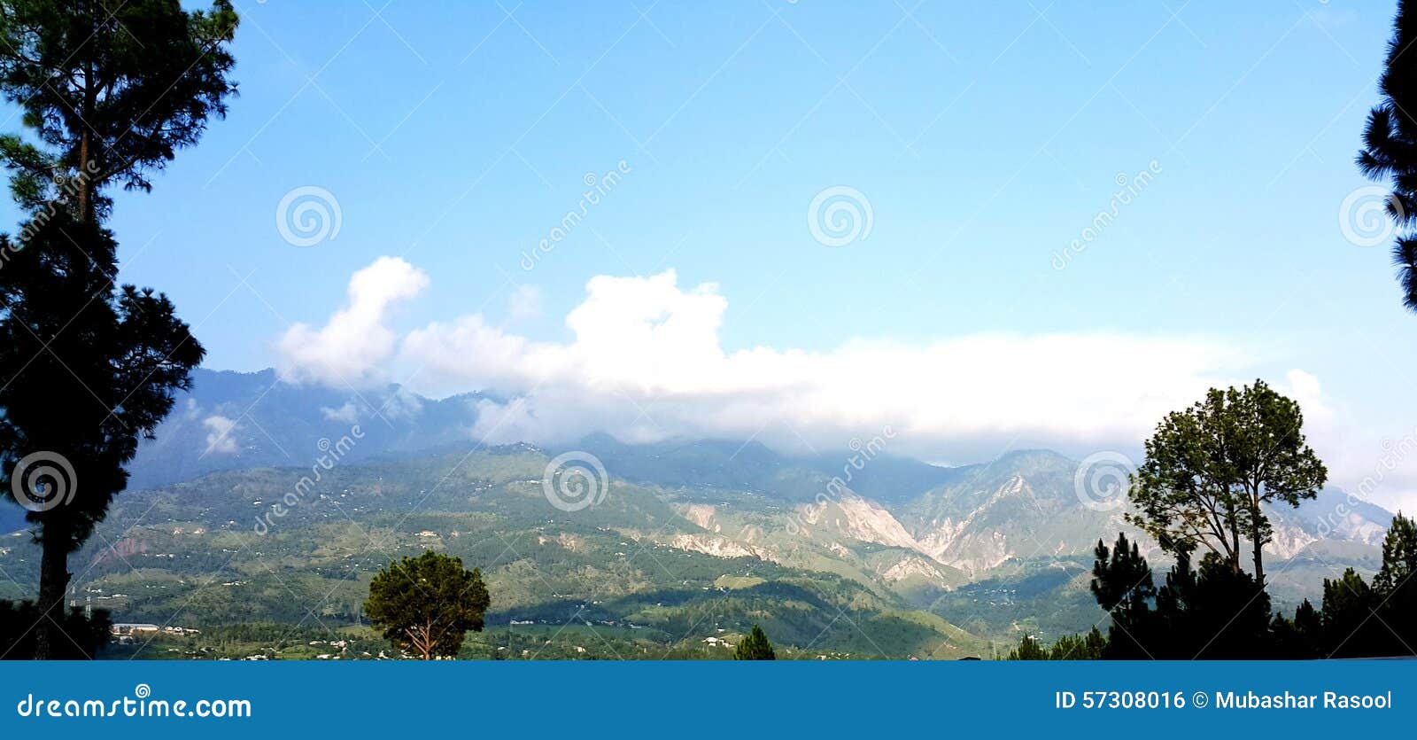 lower himalayan mountains range in khaghan valley
