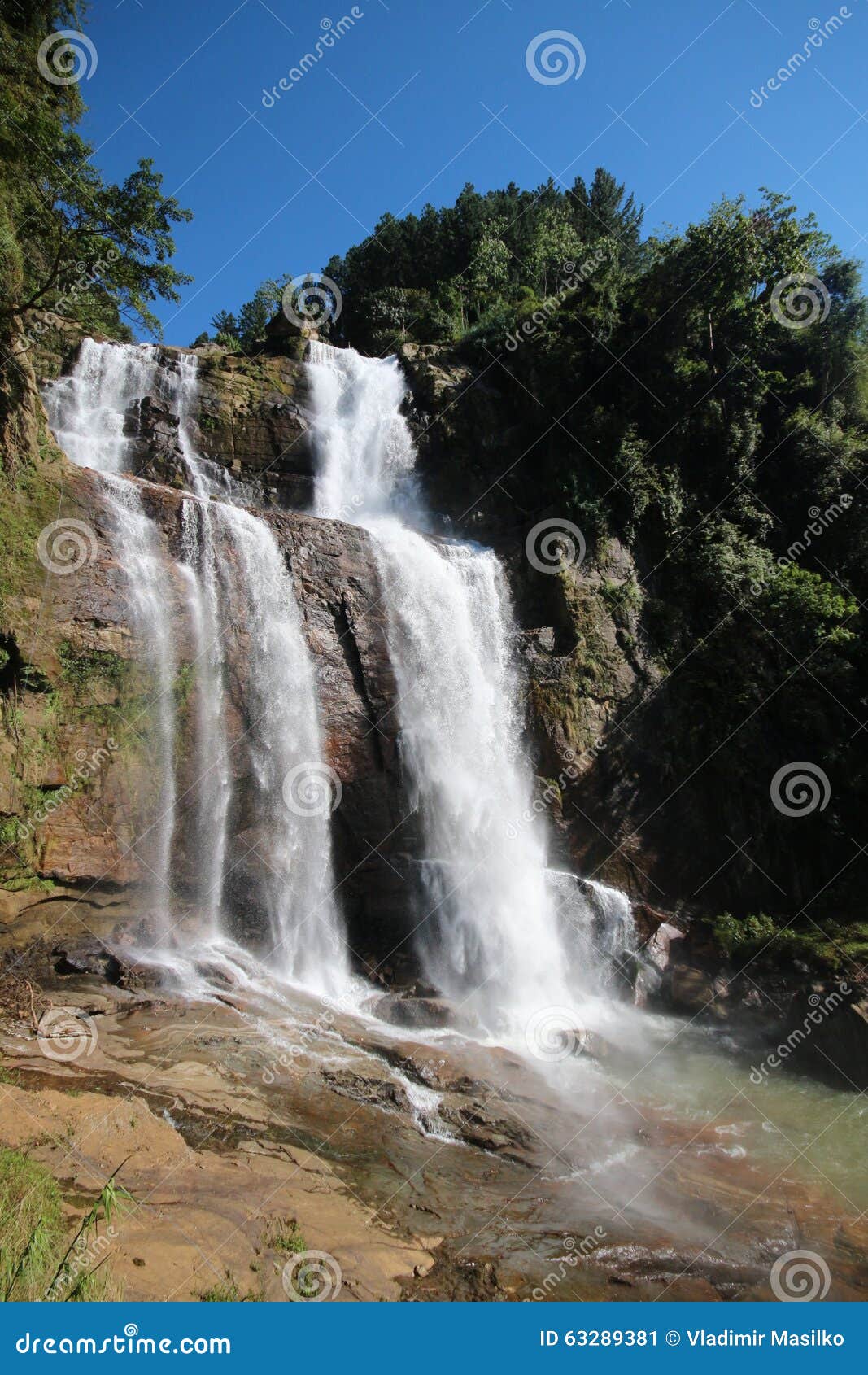 lower ramboda oya falls, sri lanka