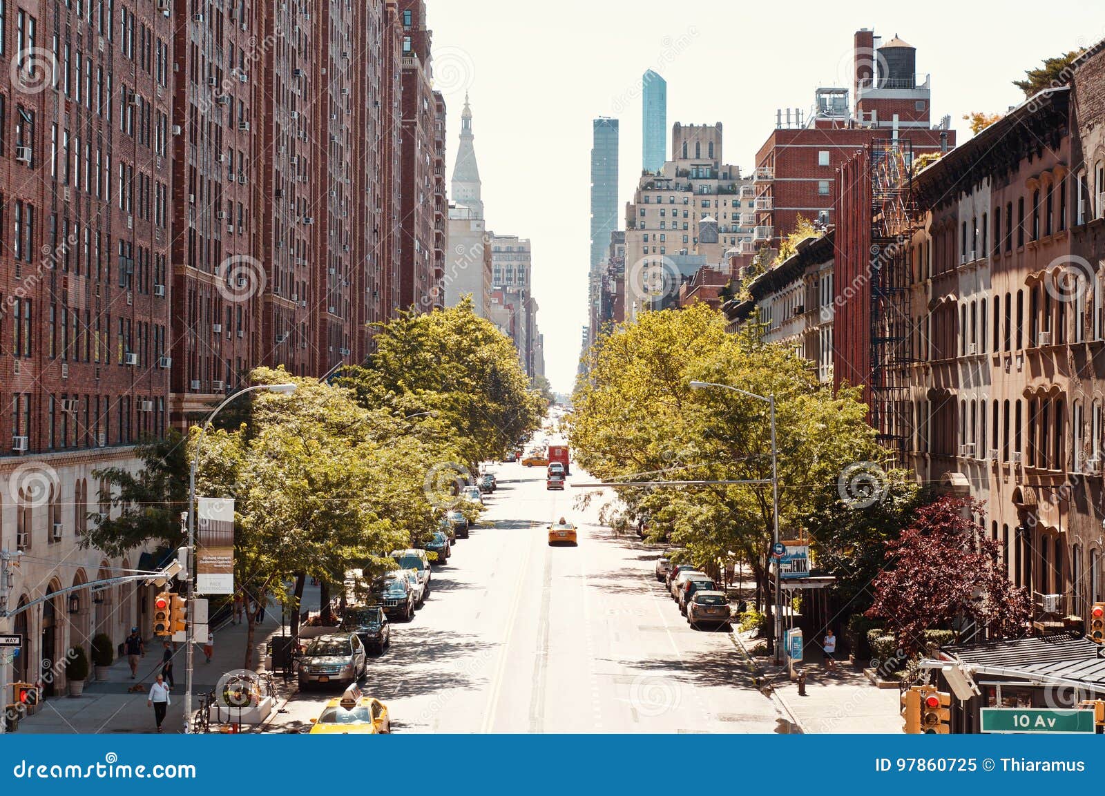 Lower west side Manhattan editorial image. Image of skyscraper 97860725