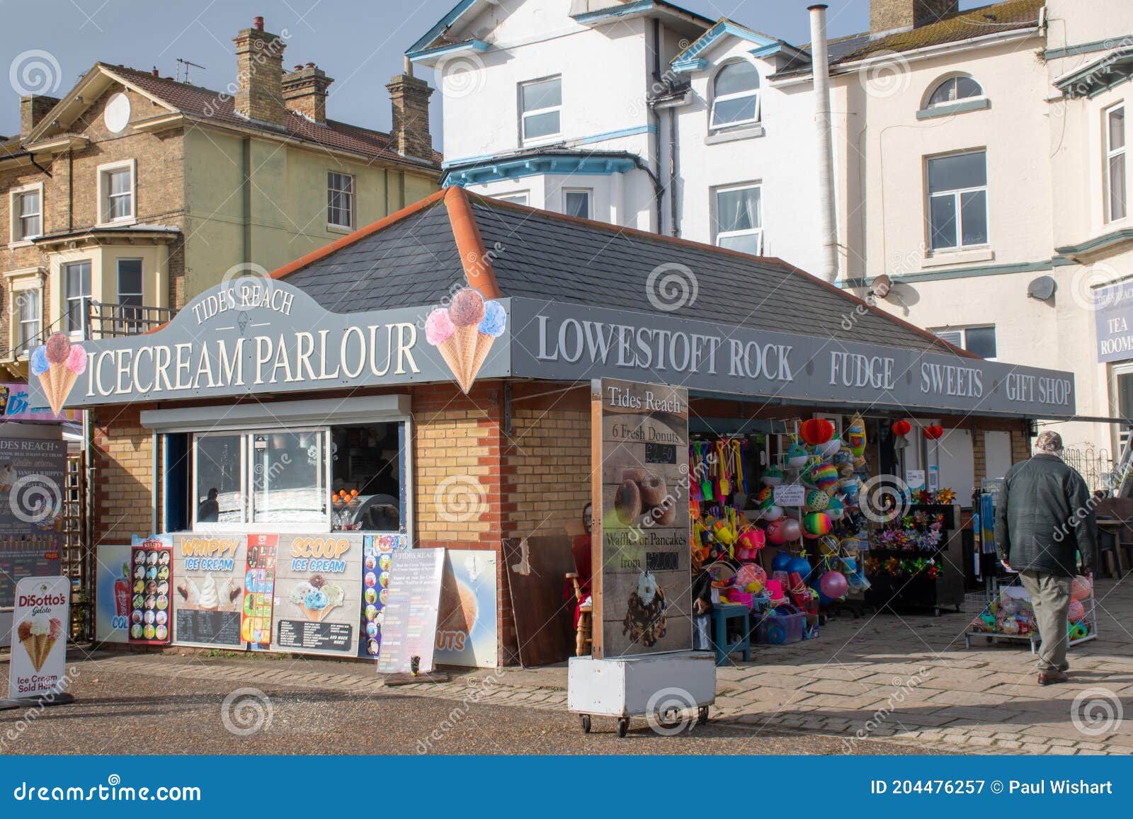 The Ice Cream Parlour At The Historic Casey Jones Home & Railroad