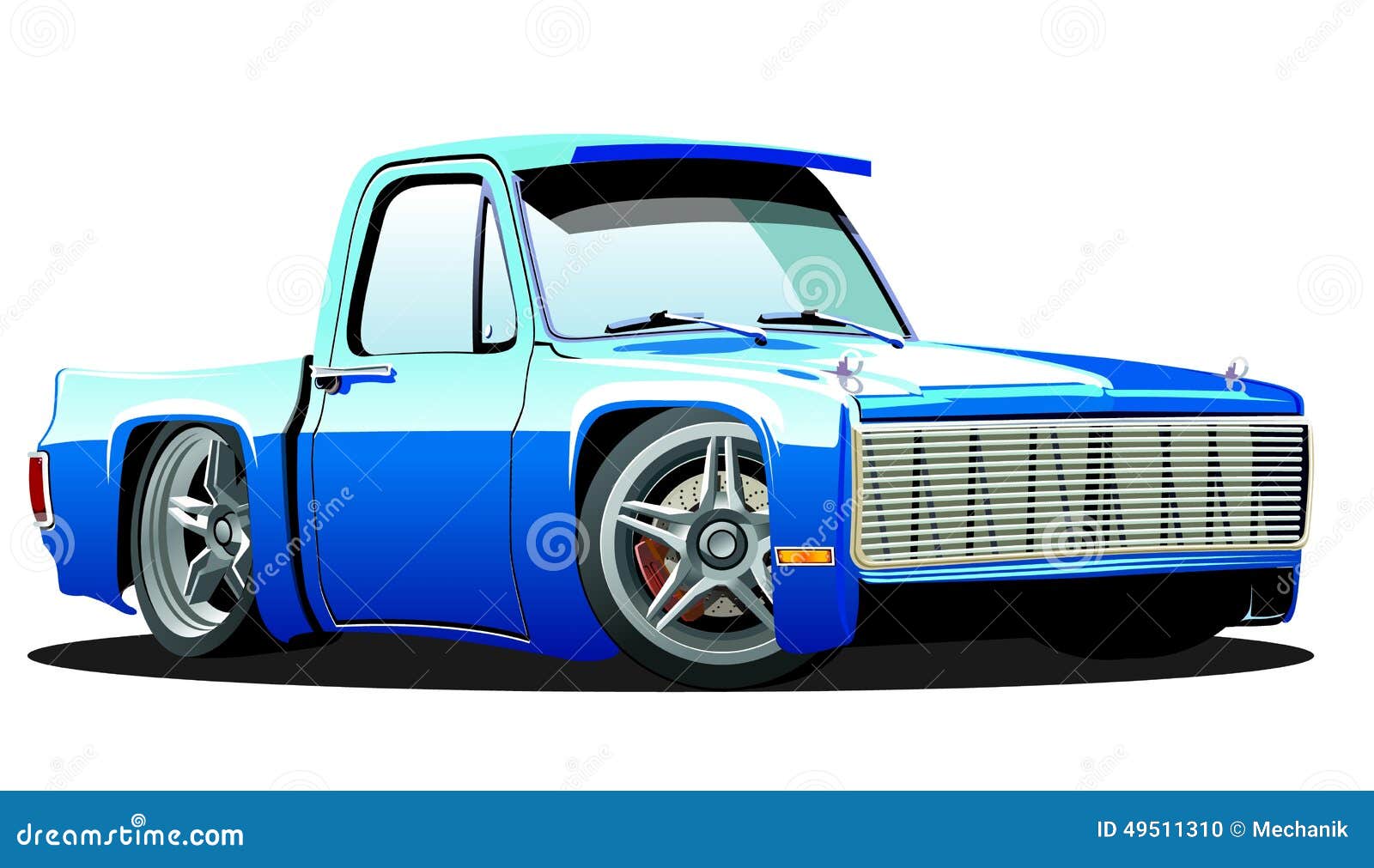 Cartoon Lowrider ilustración del vector. Ilustración de jinete - 49511310, image size:1600x1011