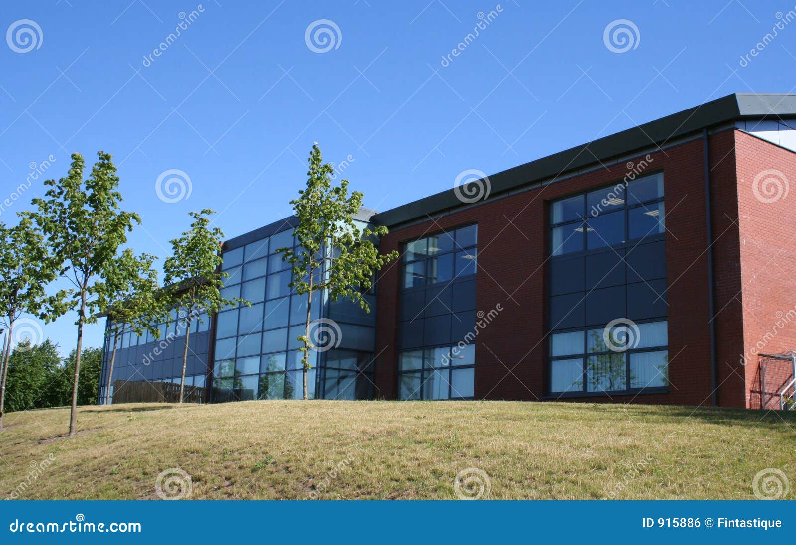 Lowrise office building stock photo. Image of modern, architecture 915886