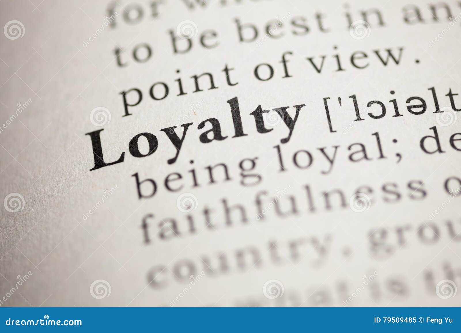 Loyalty stock image. Image of words, word, information 79509485