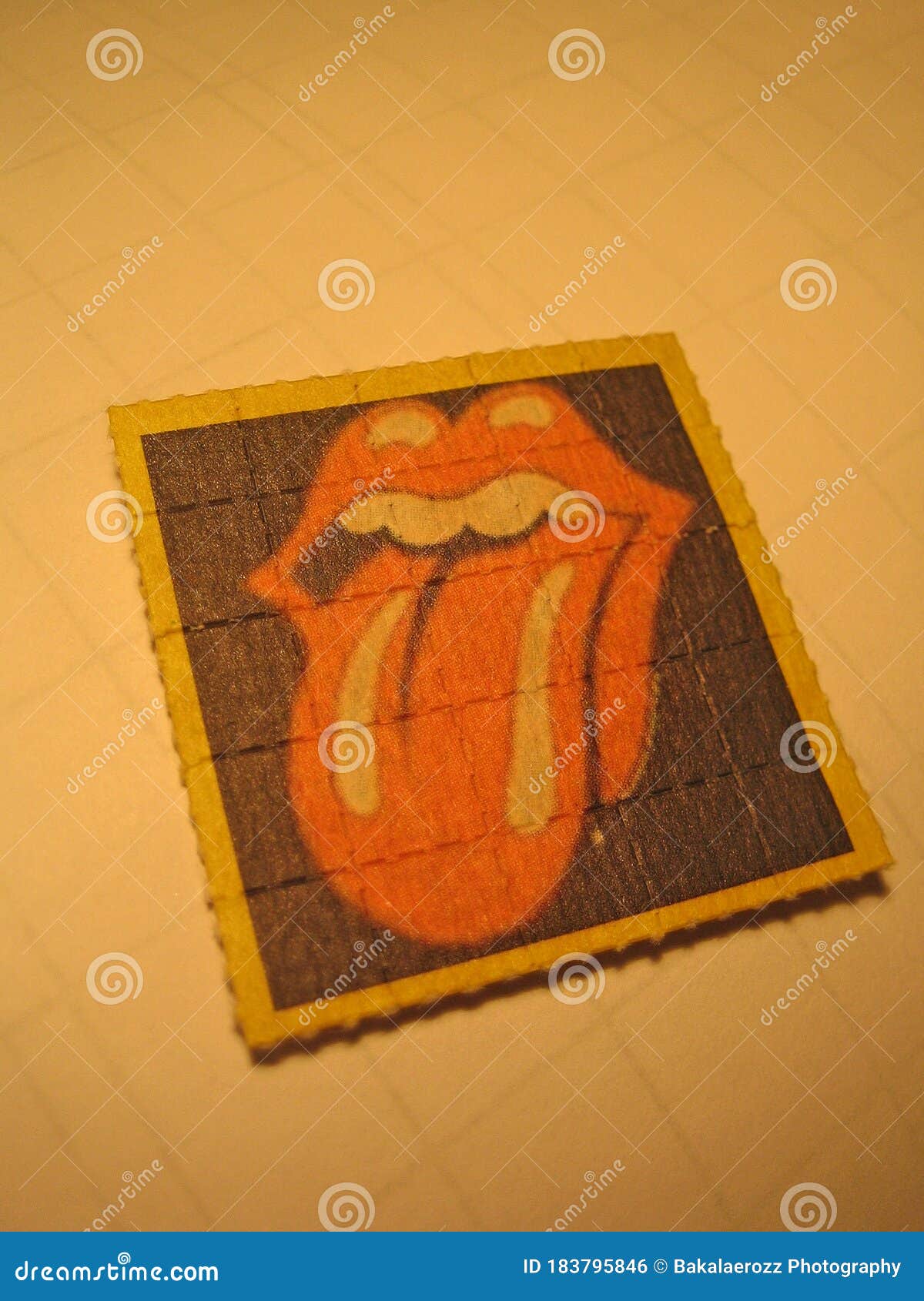 lsd stick papers rolling stones retro psychedelic macro vintage background prints