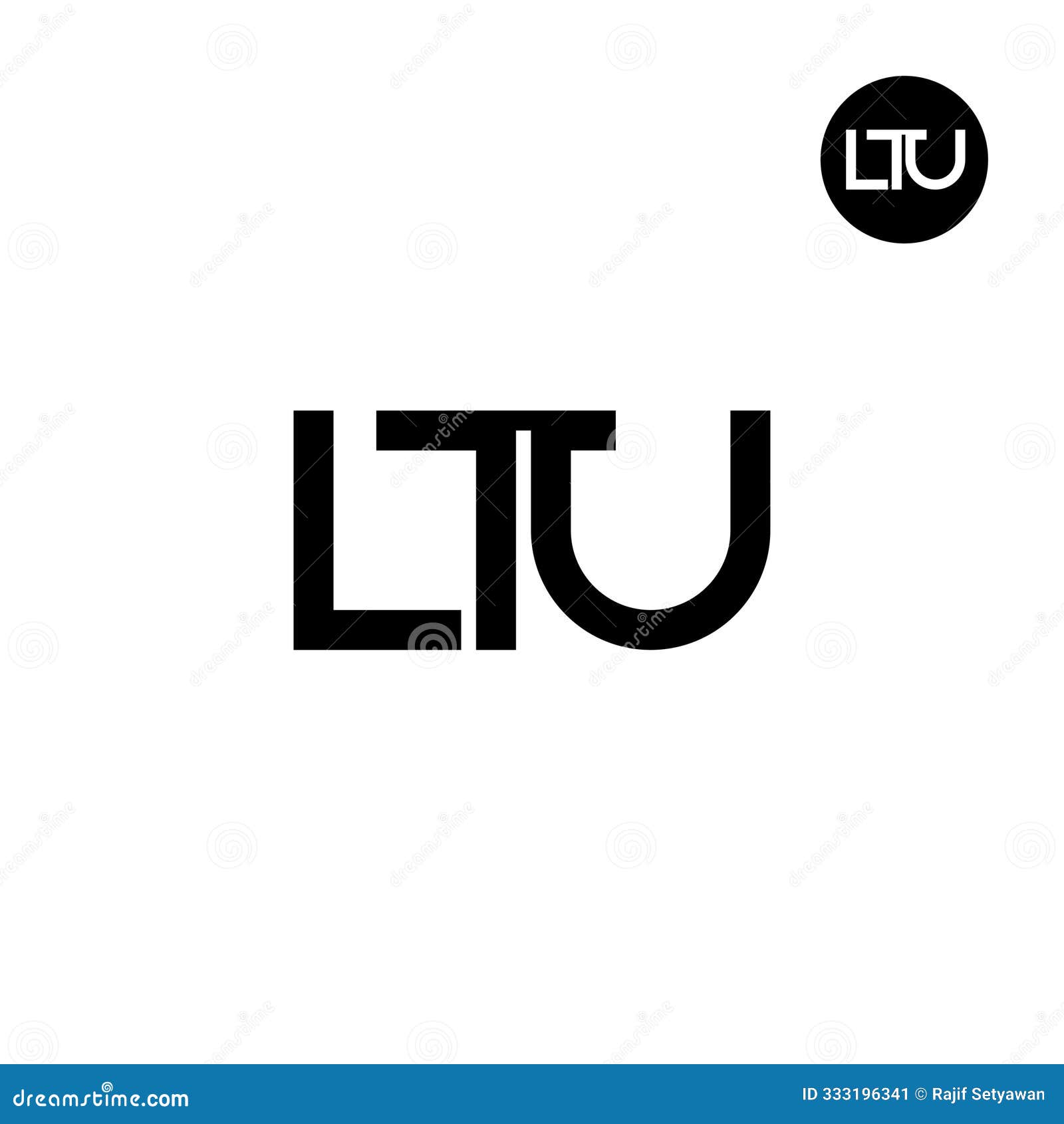 ltu logo letter monogram 