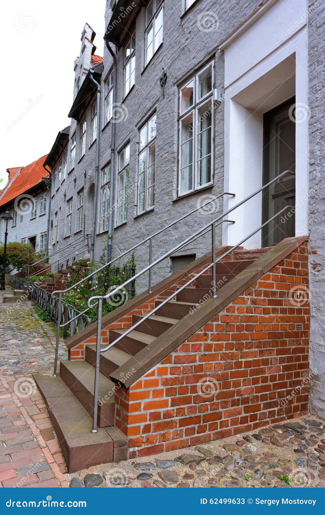 Lubeck stock image. Image of town, property, house, design 62499633