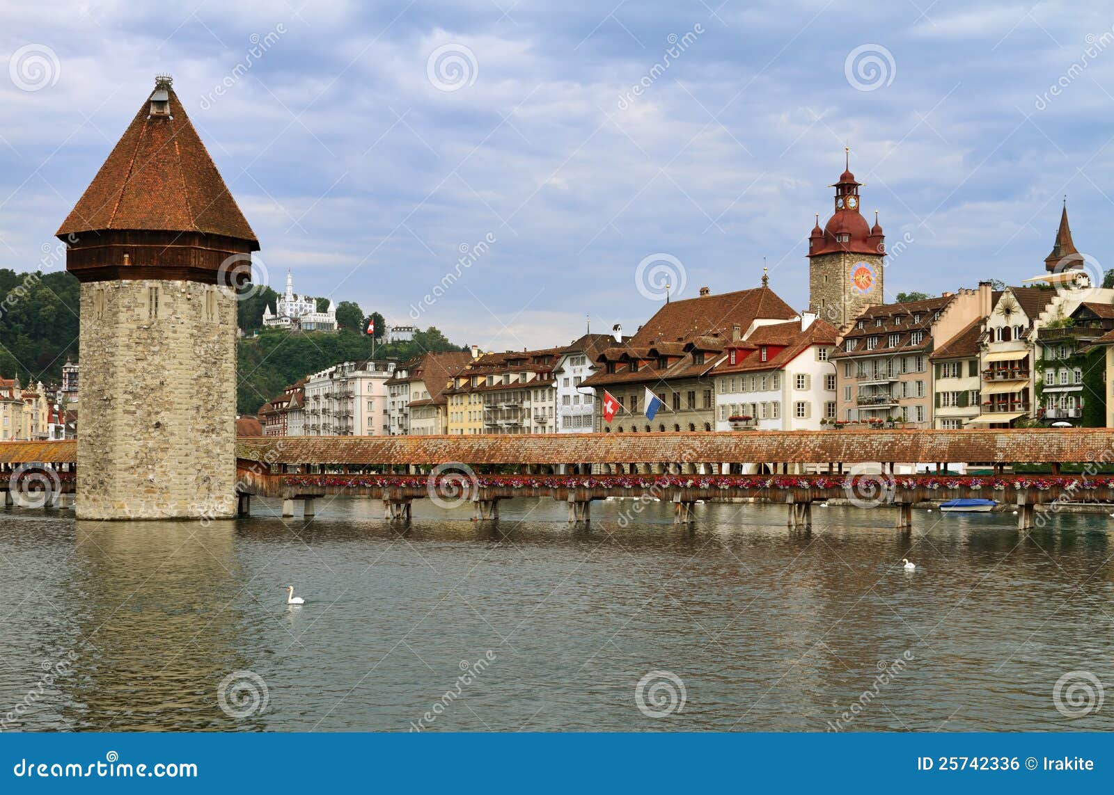 Lucerne stock photo. Image of flower, place, europe, built 25742336