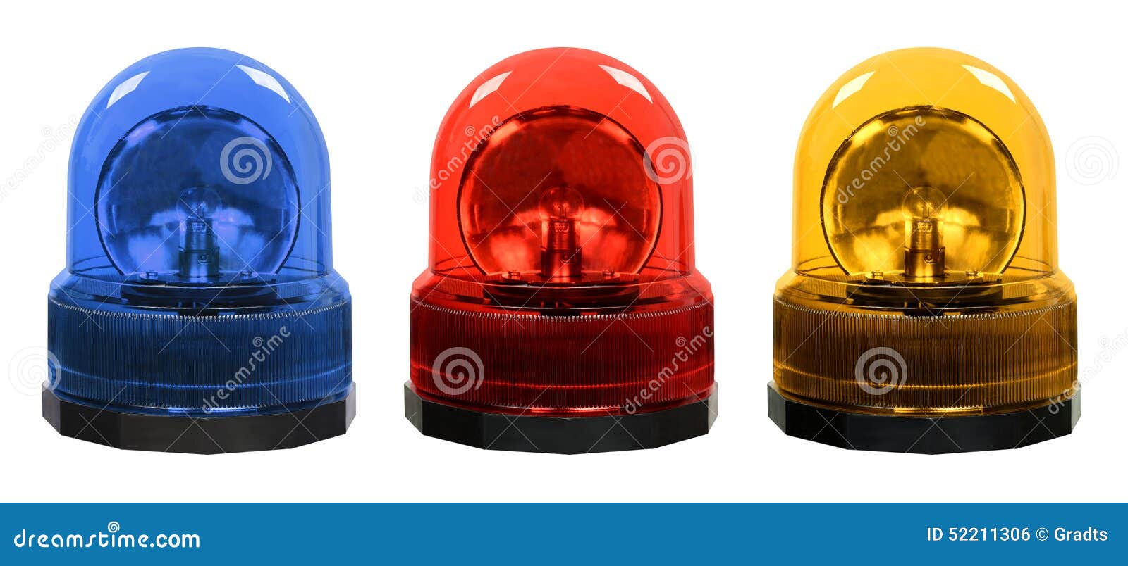 Luces de emergencia foto de archivo. Imagen de aislado 52211306