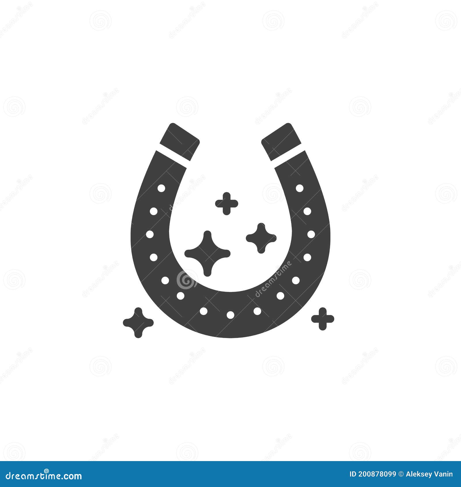 luck horseshoe  icon