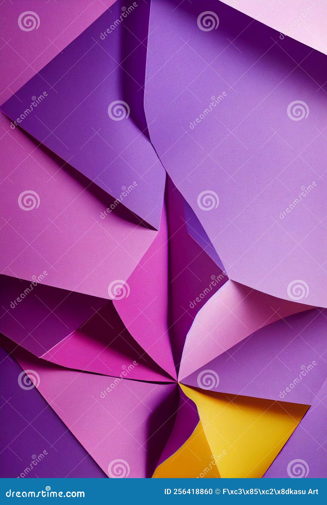 Lucky Charm Background of 3D Render, Suitable for a Mobile Screen