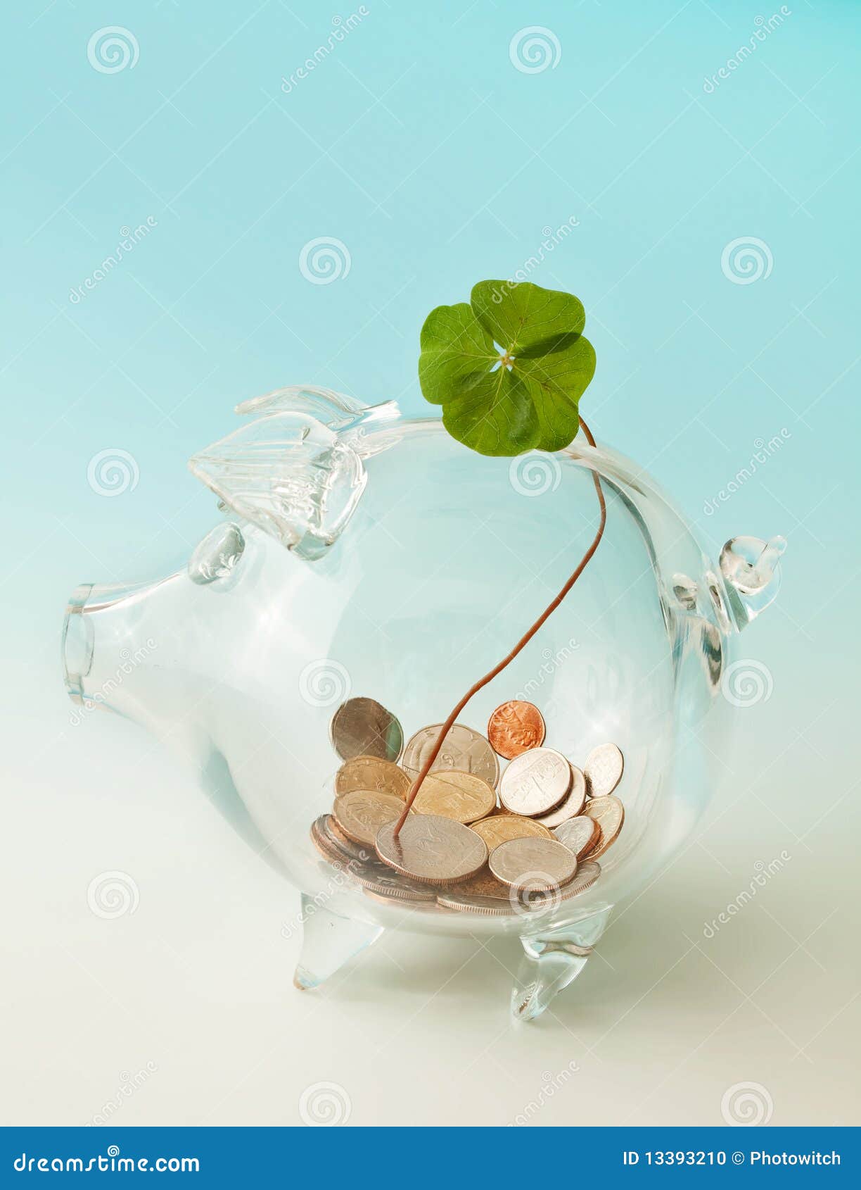 Lucky money stock photo. Image of transparent, fortune 13393210