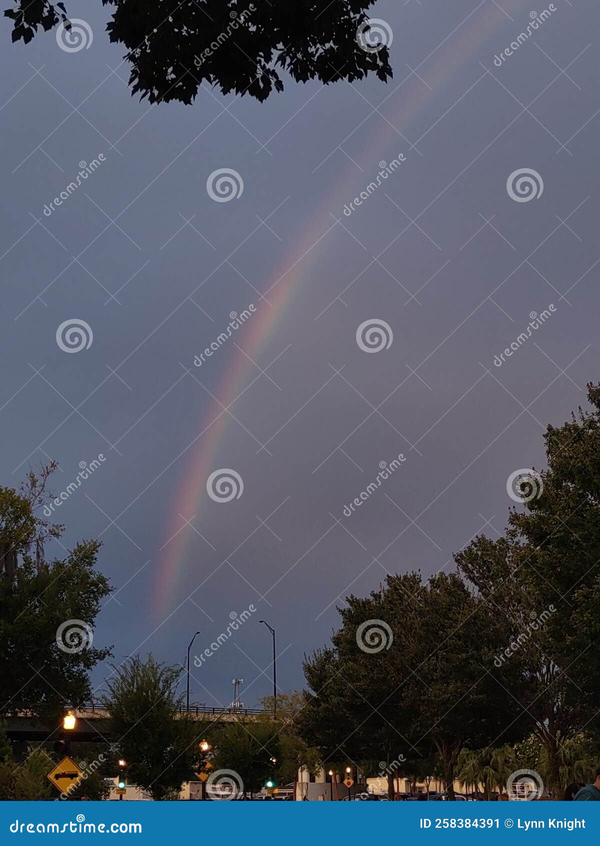 Rainbows luck of colors stock image. Image of distance 258384391