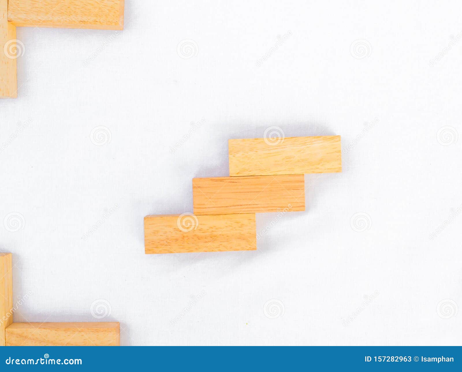 Lucky Seven Wooden Block On White Background Stock Image - Image of