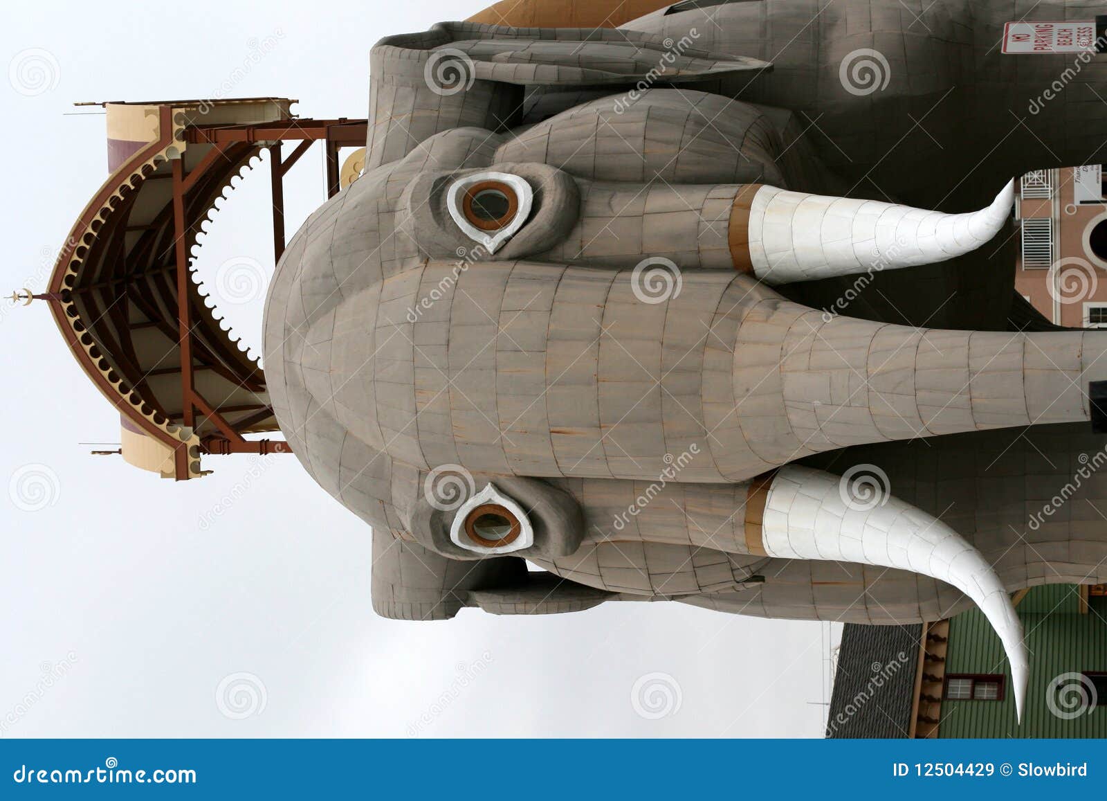 Lucy the Margate Elephant in Atlantic City Stock Image Image of