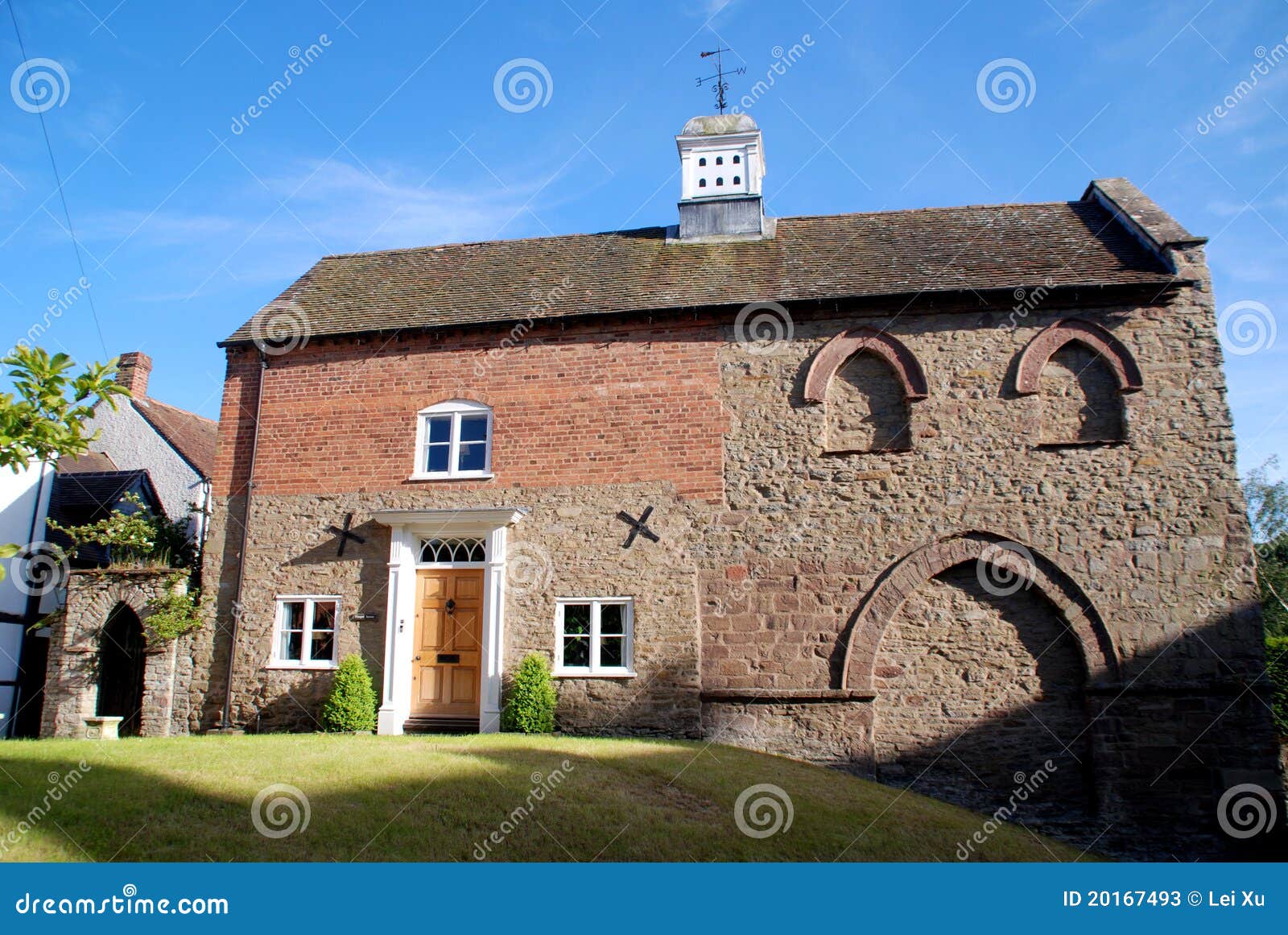 Ludlow, England 17th Century Stone Mill House Stock Image Image of