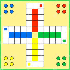 Ludo Board Game Cartoon Vector CartoonDealer 67826149