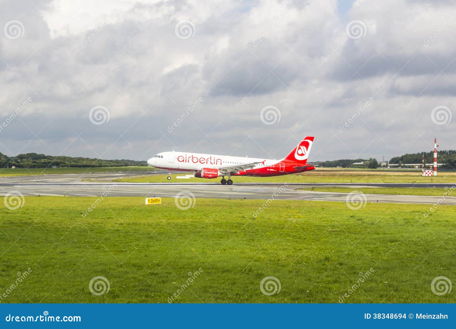 Luft Berlin Boeing 737 Länder Redaktionelles Stockbild Bild von boden