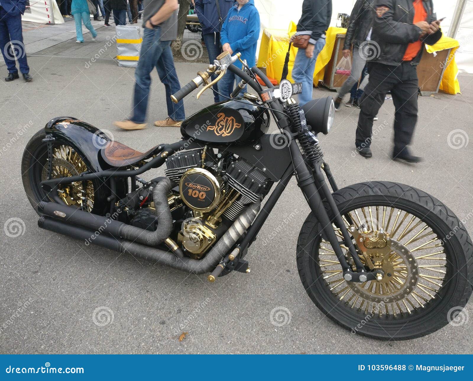 Harley Davidson editorial stock photo. Image of tuned - 103596488