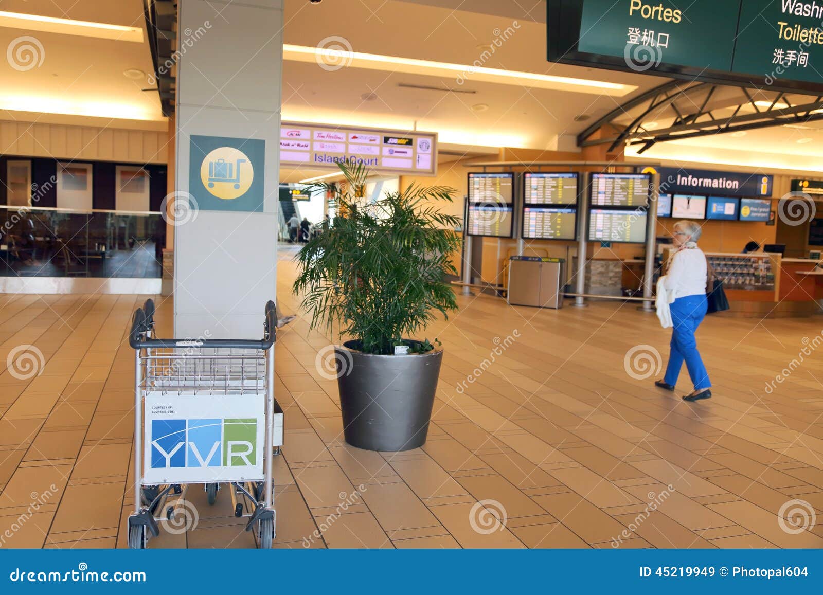 Luggage Carts in the Airport Editorial Stock Image Image of inside