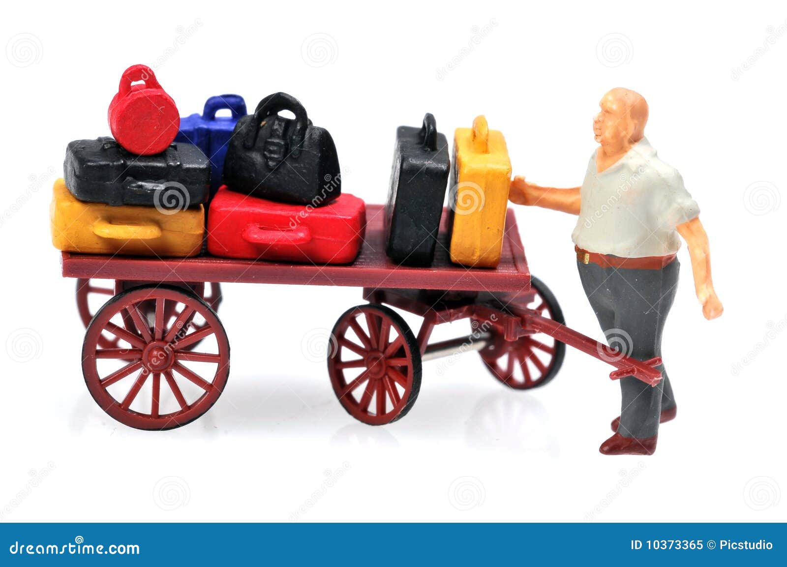 Luggage delivery stock image. Image of cart, transportation 10373365